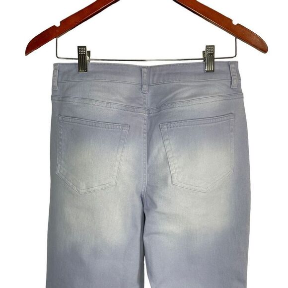 LOGO by Lori Goldstein Women’s Size 6 Light Wash Hi Rise Bootcut Jeans Brand New - Picture 5 of 13